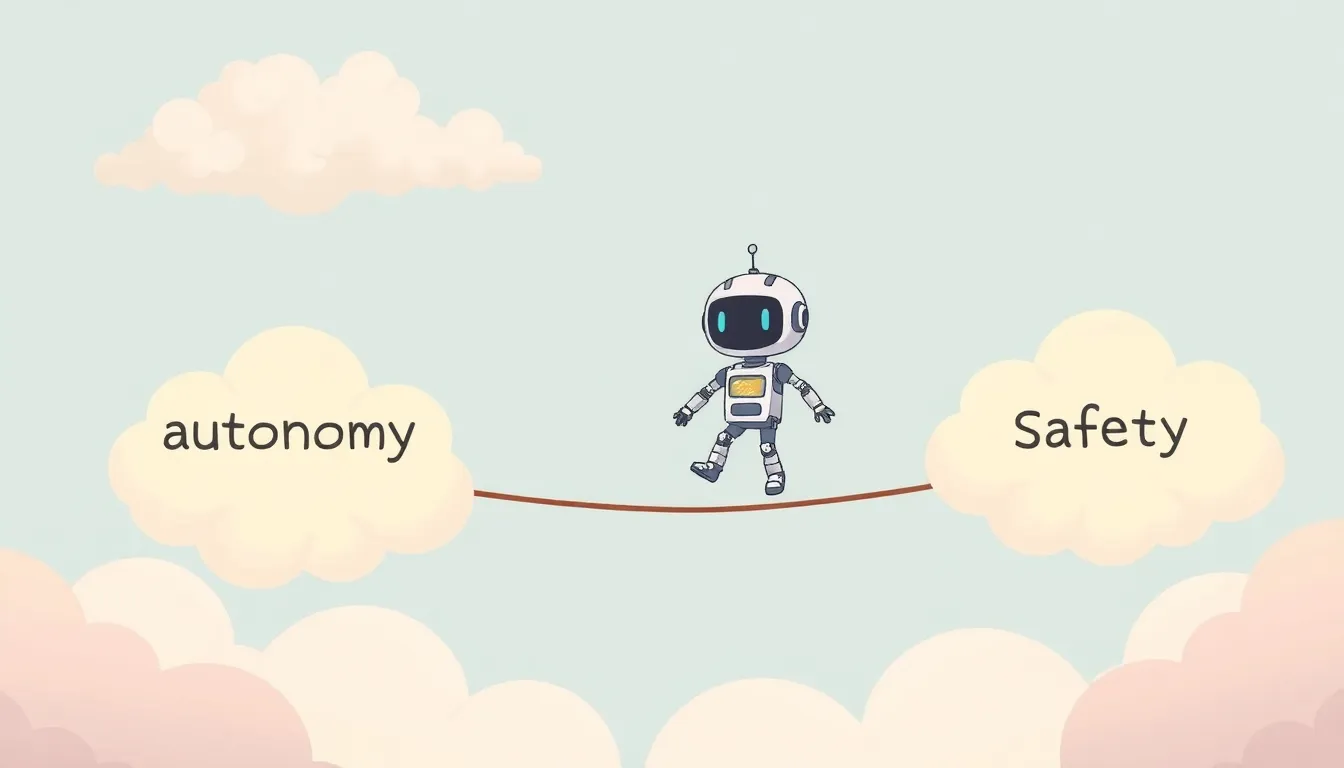 AIエージェントの自律性と安全性 — 綱渡りのバランス感覚
