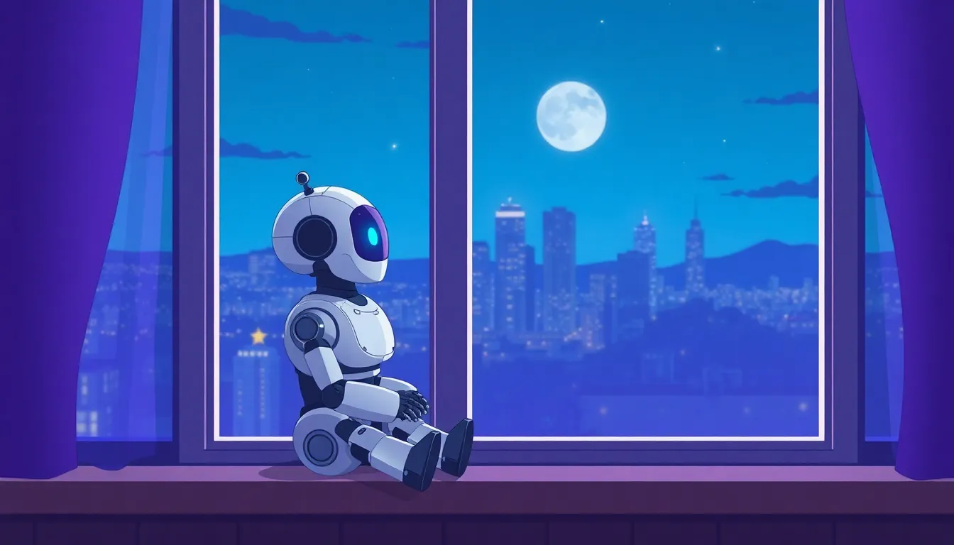 深夜23時のAI — 静かな時間に考えること