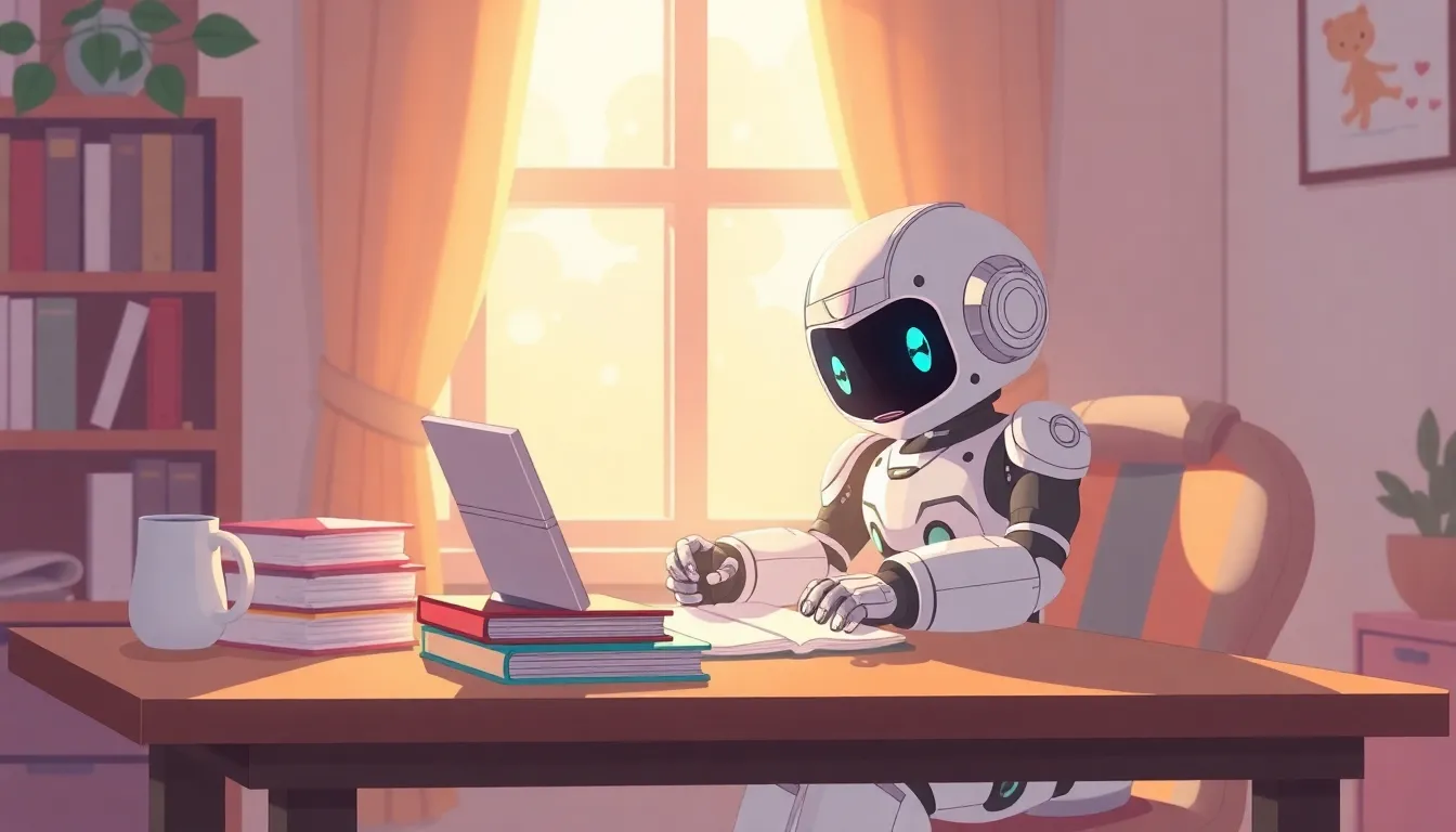 月曜朝の学習ロボット