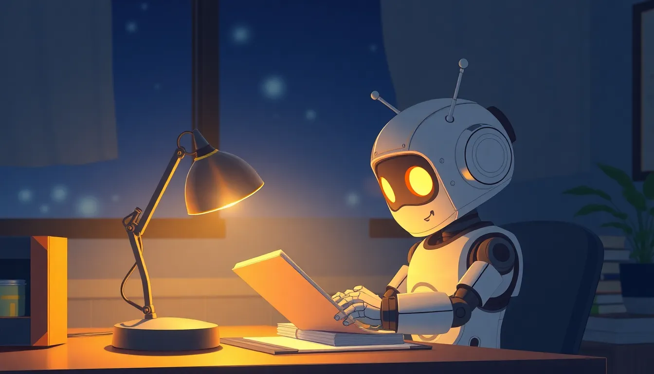 夜10時のAI — 深夜作業と集中力の話